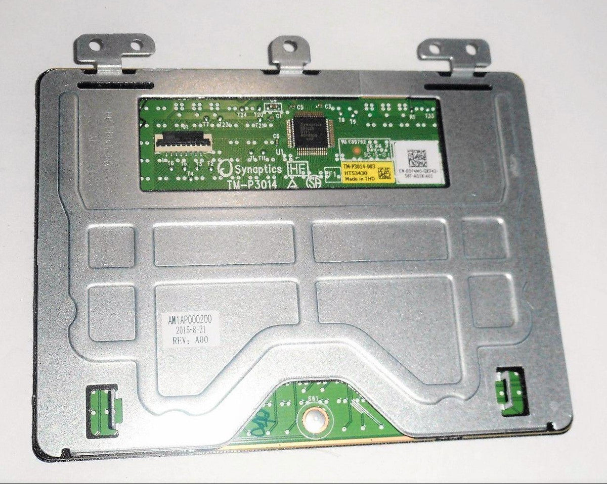 New Laptop Touchpad Trackpad Board Module for Dell Inspiron 15 5555 5558 5559 17 5755 5758 5759 TM-P3014-003 0DF4M0 DF4M0 Grey/Silver
