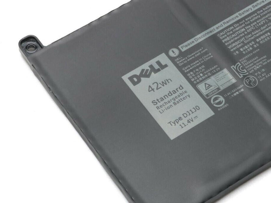 New Genuine Laptop Battery Pack for Dell Latitude 12 7000 7280 7290 13 7000 7380 7390 14 7000 7480 7490 E7280 E7380 E7480 E7290 E7390 E7490 0DJ1J0 0C27RW 00NF0H 0PGFX4 Original 3-Cell 42Wh 11.4V DJ1J0 C27RW 0NF0H PGFX4