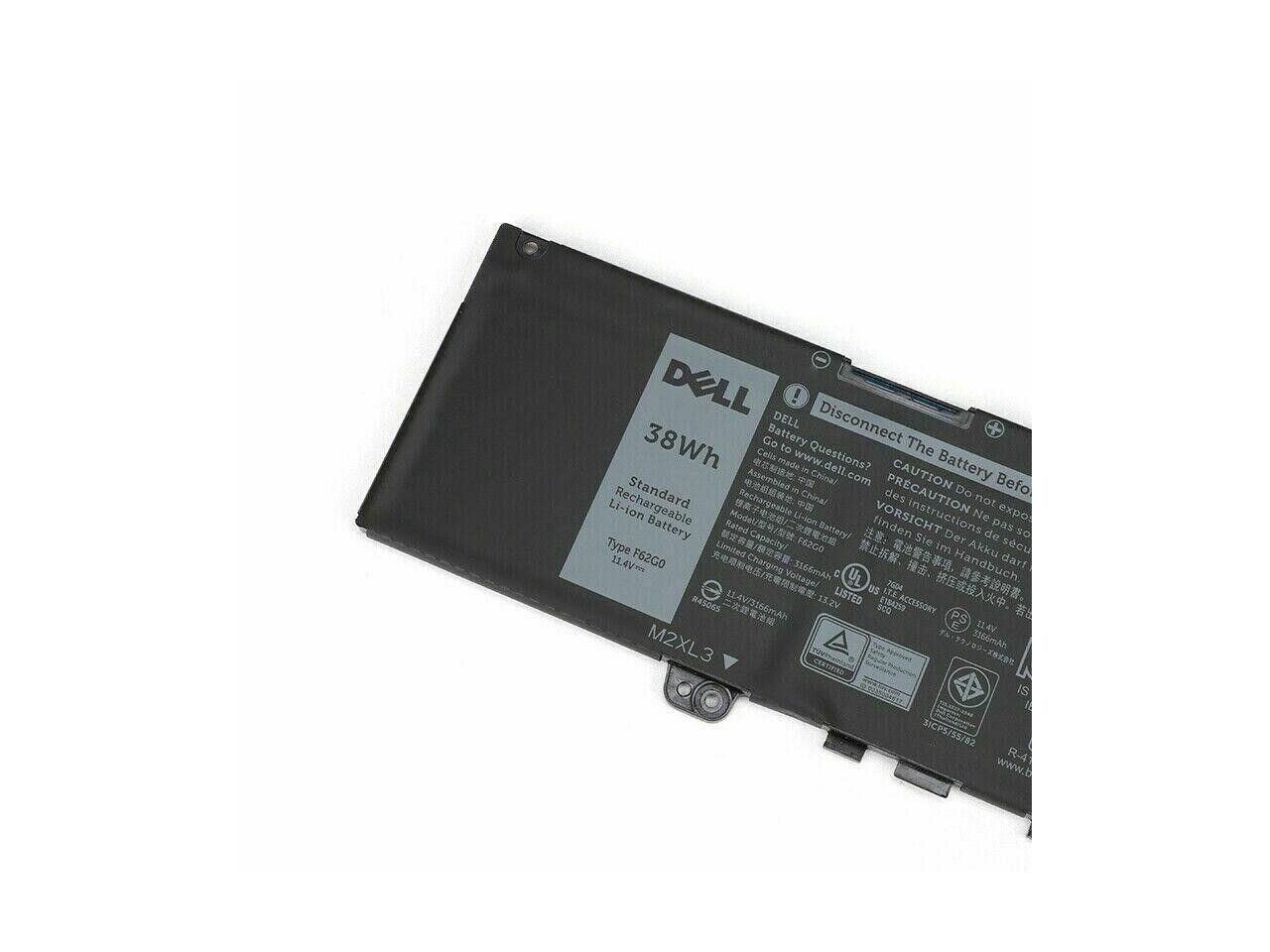 Dell F62G0 New Battery Pack Inspiron 13 5370 7370 7380 Vostro 13 5370 0F62G0 39DY5 RPJC3