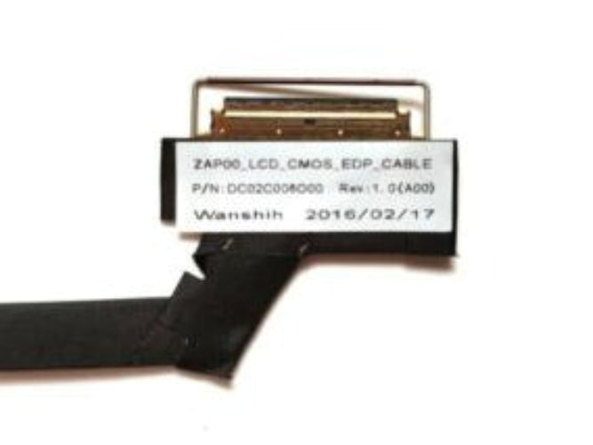 New Replacement Laptop LCD LED EDP Display Video Screen for Dell Alienware 13 M13X DC02C008O00 G69HT 0G69HT CMOS Cable ZAP00