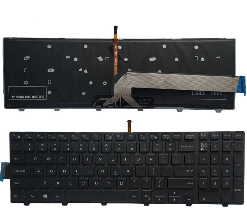 Dell G7P48 Keyboard Inspiron 5558 5559 5748 5749 5755 5758 5759 7559 0G7P48 NSK-LR0BC NSK-LR0BW
