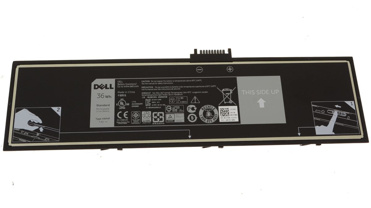 New Genuine Battery Pack for v Venue 11 Pro 7130 7139 7310 T07G T07G001 Tablet PC HXFHF VJF0X VT26R XNY66 451-12170 451-BBGR Original 3-Cell 36Wh 7.4V