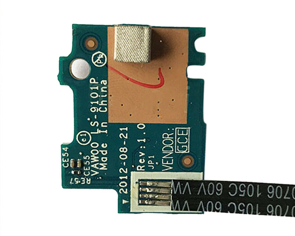 New Laptop Power Button Switch Board for Dell Inspiron 15 3521 3537 15R 5521 5537 15-3521 15-3537 15R-5521 15R-5537 LS-9101P 97GN2 097GN2 VAW00