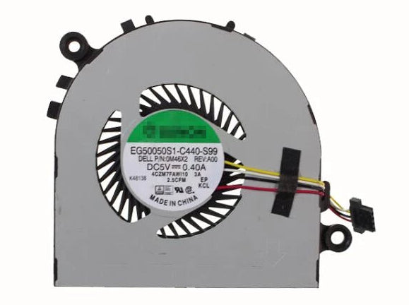 New Laptop CPU Cooling Fan for Dell Chromebook 11 EG50050S1-C440-S99 M46X2 0M46X2