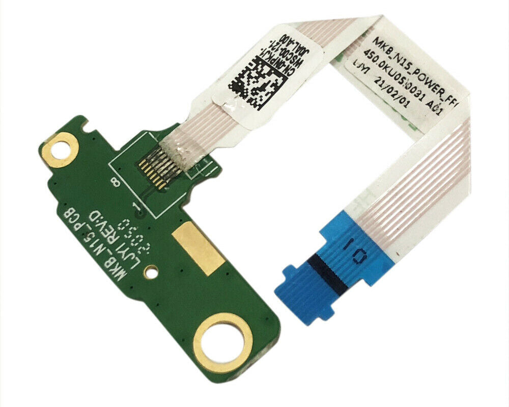 New Laptop Power Button Switch Board for Dell Inspiron 5501 5502 450.0KU05.0031 NPKJ1 0NPKJ1