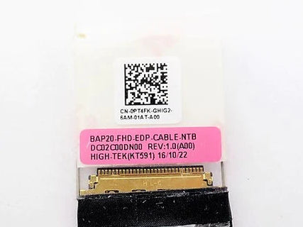 New Laptop LCD LED EDP Display Video Screen Cable for Dell Alienware 17 R4 R5 17R4 17R5 DC02C00DN00 PT4FK 0PT4FK BAP20 NTB FHD