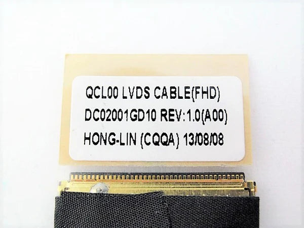 Dell Laptop LCD Video Cable for Inspiron 15R 5520 7520 DC02001GD10 0R4WW7 R4WW7 New LCD LED Display Video Screen Camera CCD Cable