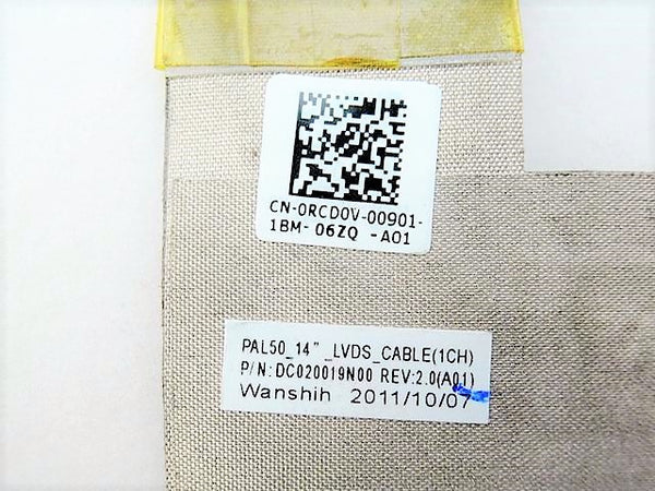 Dell Laptop LCD Cable for Latitude E6420 DC020019N00 0RCD0V RCD0V New LCD LED Display Video Screen Cable