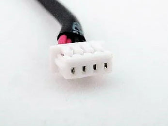 New Laptop DC In Power Jack Charging Port Connector Cable for Dell Inspiron Mini 10 10V 1011 1012 1018 DC301008P00 DC30100B600 DC30100B700 0K1PJY RCNJR K1PJY 0RCNJR