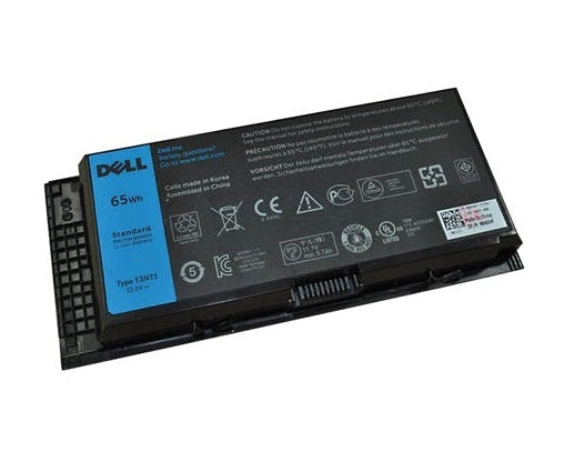 New Genuine Laptop Battery Pack for Dell Precision M4600 M4700 M4800 M6600 M6700 M6800 T3NT1 0FV993 0N71FM 0PG6RC 0R7PND 0T3NT1 FV993 N71FM PG6RC R7PND Original 6-Cell 65Wh 11.1V