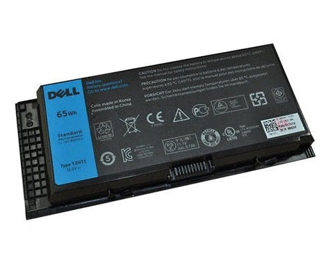 New Genuine Laptop Battery Pack for Dell Precision M4600 M4700 M4800 M6600 M6700 M6800 T3NT1 0FV993 0N71FM 0PG6RC 0R7PND 0T3NT1 FV993 N71FM PG6RC R7PND Original 6-Cell 65Wh 11.1V