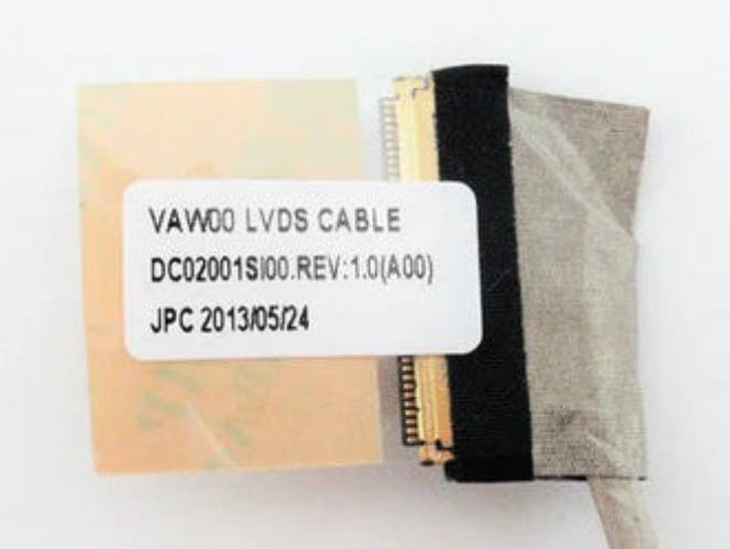 New Laptop LCD LED LVDS Touch Screen Display Video Cable for Dell Inspiron 15 3521 5535 5537 15-3521 15-5535 15-5537 DC02001SI00 0TC8Y3 TC8Y3 0W08FN DC02001SI10 0DR1KW DC02001MG00 VAW00 TS