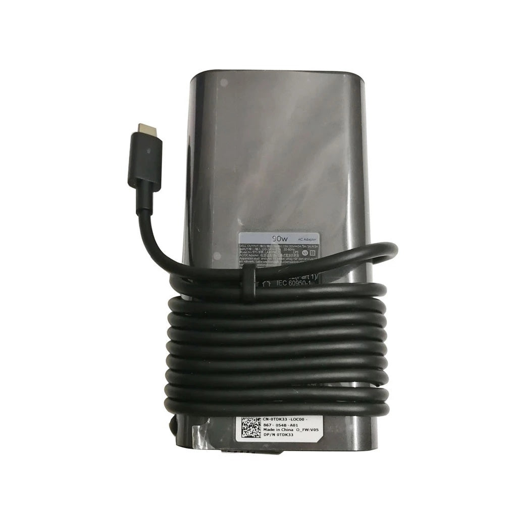 Dell TDK33 AC Adapter XPS 9250 9360 9500 9560 9700 R2M8K Y2XGV 59TVW R2M8K Y2XGV 59TVW 0TDK33