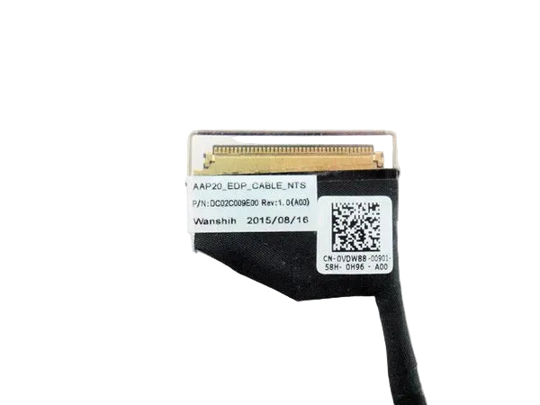 New Laptop LCD LED LVDS Non-Touch Screen Display Video Cable for Dell Alienware 17 R2 R3 17R2 17R3 P43F 17E ALW17R2 ALW17R3 DC02C009E00 0VDW88 VDW88 AAP20