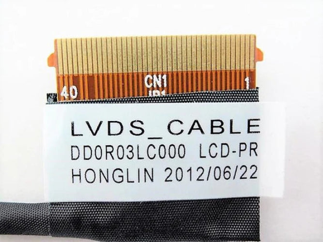 New Laptop LCD LED LVDS Display Video Screen Cable for Dell Inspiron 17R N7110 Vostro 3750 DD0R03LC000 DD0R03LC010 DD0R03LC020 VPMW8 0VPMW8 No Camera