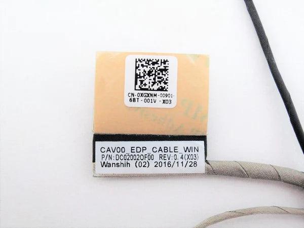 Dell XGXNM LCD EDP Display Cable TS Latitude 3180 3189 13 7350 13-7350 DC02002OF00 0XGXNM