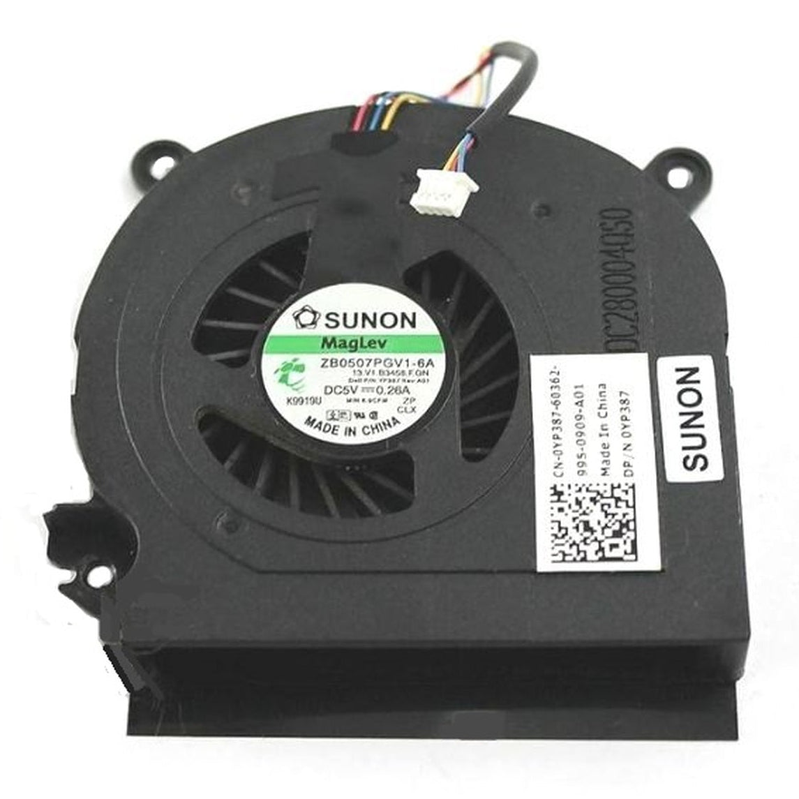 New Laptop CPU Cooling Fan for Dell Latitude E6500 Precision M4400 DC280004QF0 DC280004QS0 DFS551205ML0T F7Q6 ZB0507PGV1-6A YP387 0YP387