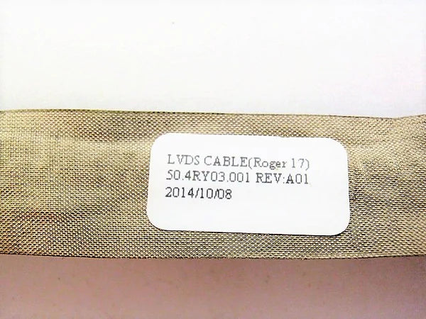 HP New LCD LED LVDS Display Panel Video Screen Cable Roger 17 ProBook 4540s 4570s 4730s 4740s 50.4RY03.001