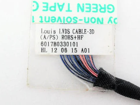 New Laptop LCD LED LVDS Display Video Screen Cable for HP Envy 17-3000 17T-3000 M7-1000 6017B0330101 3D Louis