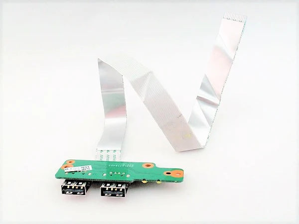 HP USB Port Board - Pavilion DV7-4000 DV7-4100 605348-001 DA0LX7TB4D0
