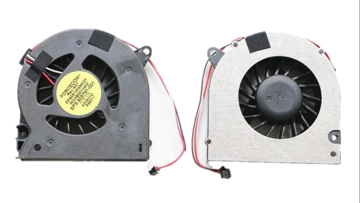 60New Laptop CPU Cooling Fan for HP Compaq 320 321 420 425 620 625 CQ510 CQ511 CQ515 CQ516 CQ610 CQ615 CQ620 6033B0014602 DFS481305MC0T F96T 605791-001