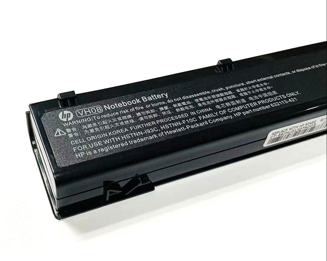 New Genuine Laptop Battery Pack for HP EliteBook 8560w 8570w 8760w 8770w VH08 VH08XL 632427-001 632113-151 QK641AA 632425-001 Original 8-Cell 83Wh 14.8V