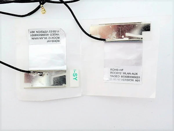 HP Wireless Antenna Cables for Pavilion 2000-B G6 DV6-6000 639499-001