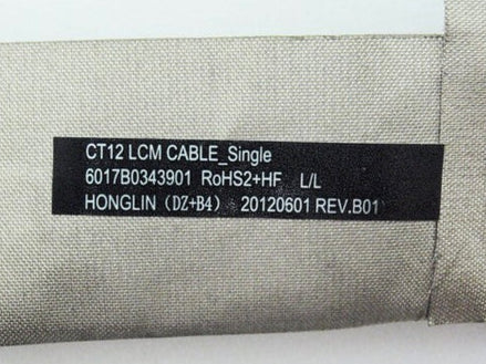 New Laptop LCD LED LCM Display Video Screen Cable for HP EliteBook 8470p 8470w 6017B0343901 686016-001 CT12 Single Channel HD