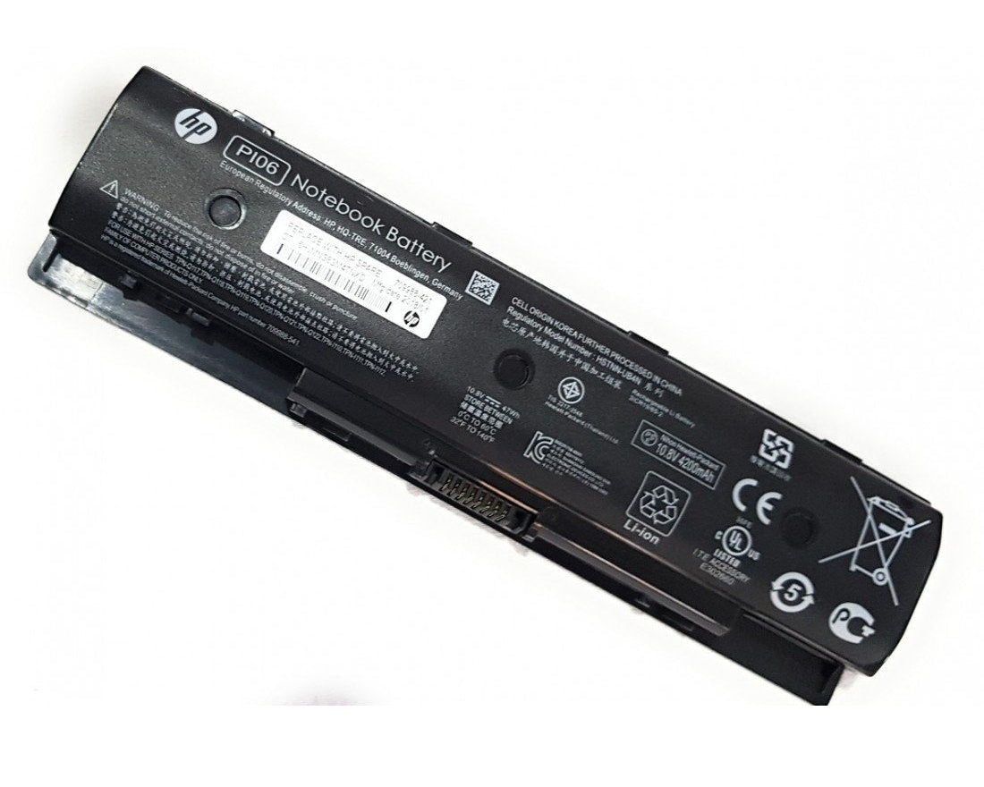 New Genuine Laptop Battery Pack for HP Envy 15-J 15-Q 15T-J 15Z-J 17-J 17T-J M7-J Pavilion 14-E 15-E 15T-E 15Z-E 17-E 17Z-E 710416-001 710417-001 709988-421 709988-541 709988-851 709989-421 PI06 Original 6-Cell 48Wh 11.1V