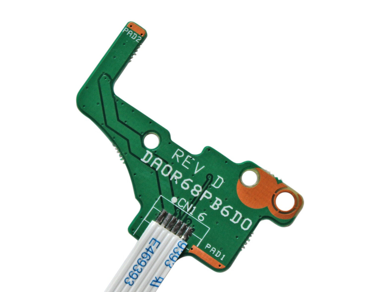 New Laptop On/Off Power Button Switch Board for HP Pavilion 17-E DA0R68PB6D0 720673-001