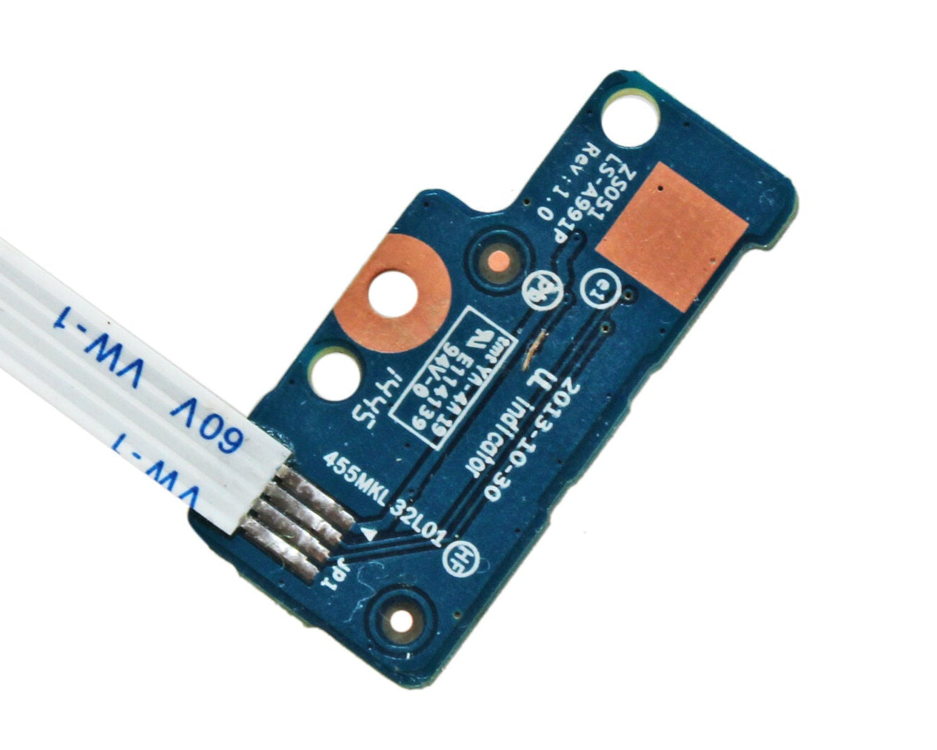 New Laptop Power Button Switch Board for HP Pavilion 15-G 15-R 455MKL32L01 749650-001 LS-A991P