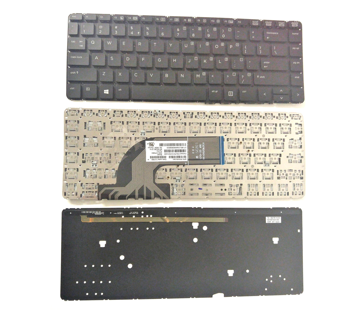 HP Laptop US English Backlit Keyboard for ProBook 430 440 445 G2 430G2 440G2 445G2 767476-001 New
