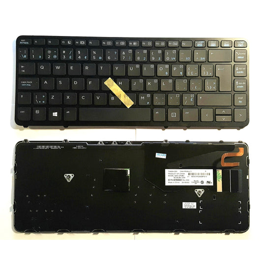 HP 776475-DB1 Keyboard E/FR CA EliteBook 745 840 G1 745 755 840 855 G2 762758-DB1 NSK-CP3BV