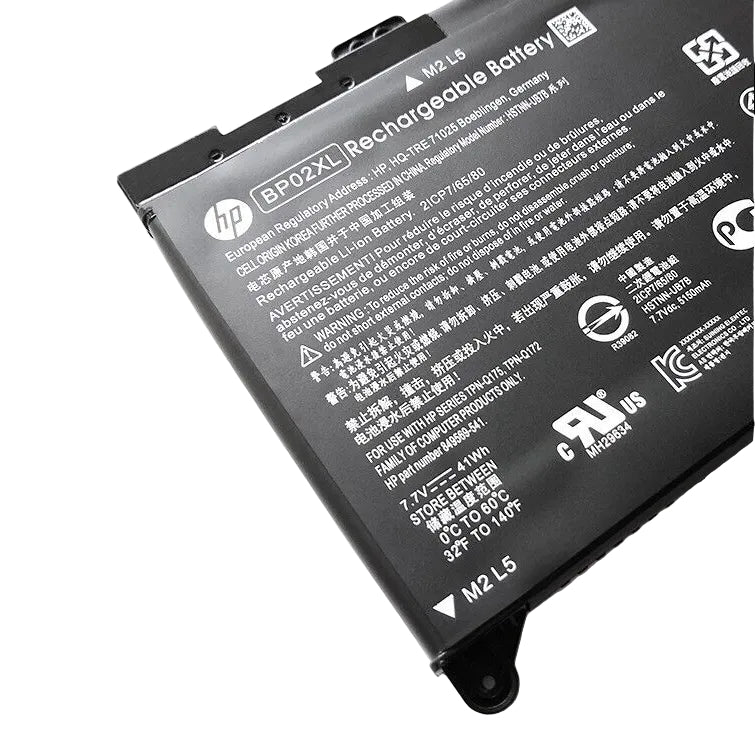 New Genuine Laptop Battery Pack for HP Pavilion 15-AU 15-AW 15-AY Notebook PC 15 Touch BP02XL BP02041XL 849569-421 849569-541 849909-850 849909-855 Original