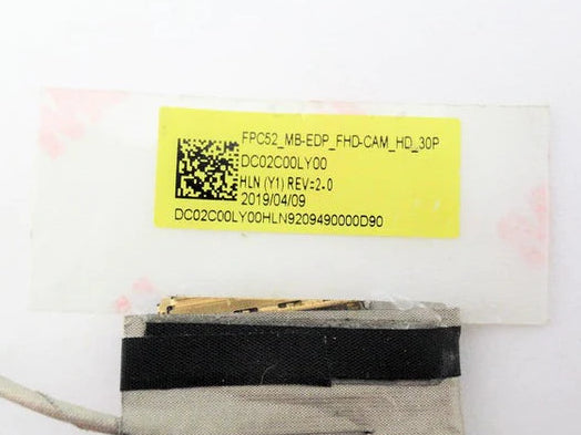 New Laptop LCD LED Display Video Screen Cable for HP Light Shadow Wizard 5 15-DK TPN-C141 DC02C00LY00 FPC52 MB-EDP FHD-CAM HD 30-Pin