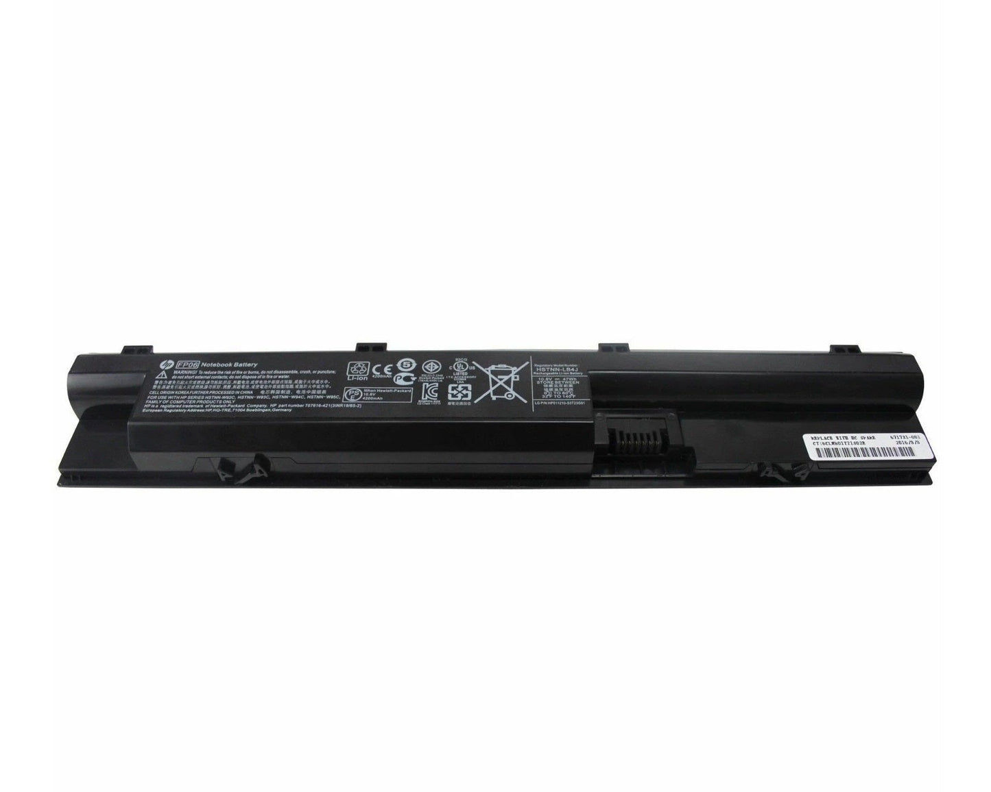 New Genuine Laptop Battery Pack for HP ProBook 440 445 450 455 470 G0 G1 G2 ElitePad 900 G1 708457-001 707616-141 707616-242 707616-851 H6L26AA H6L26UT FP06