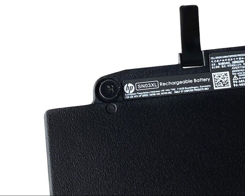 New Genuine Laptop Battery Pack for HP EliteBook 725 820 G3 725 820 828 G4 ST03XL ST03 854050-421 854050-541 854109-850 HSTNN-LB7K HSTNN-UB7D Original 3-Cell 44Wh 11.55V EliteBook 725G3 820G3 725G4 820G4 828G4
