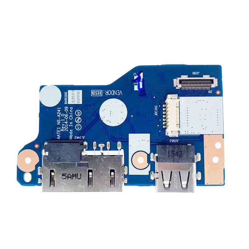 Lenovo Laptop DC In Power Jack Charging Port USB Socket Connector IO Board for ThinkPad Edge E555 NS-A241 00HN423 New