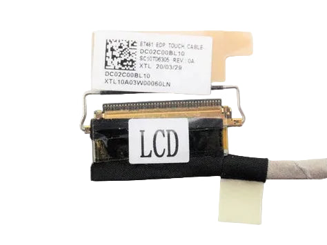 New Laptop LCD LED EDP Touch Screen Display Video Cable for Lenovo ThinkPad T480S 01YT265 DC02C00BL10 DC02C00BL00 01YN994 ET481 TS