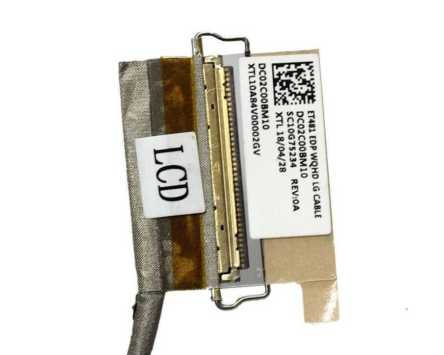 New Laptop LCD LED EDP Display Video Screen Cable for Lenovo ThinkPad T480S SC10G75234 DC02C00BM00 DC02C00BM10 01YN995 01YN996 01YN997 WQHD 2K 3K ET481 40-Pin