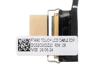 New Laptop LCD LED EDP Touch Screen Display Video Cable for Lenovo ThinkPad T490 T495 DC02C00DZ10 DC02C00DZ20 DC02C00DZ40 DC02C00DZ60 5C10Z23931 02HK989 40-Pin