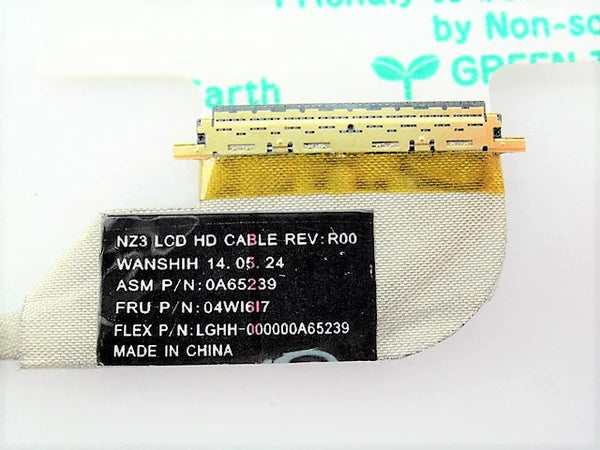 IBM Lenovo LCD Video Cable - ThinkPad T420 T420i T430s 04W6865 04W1617