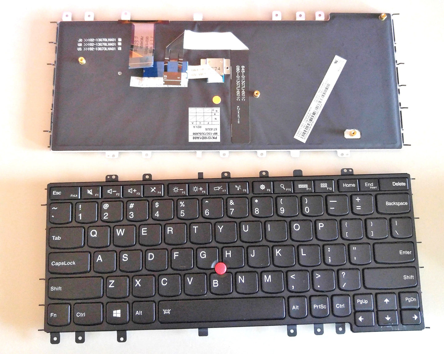 Lenovo 04Y2620 New US English Keyboard Backlit for ThinkPad Yoga 12 S1 20DI S1 S240 Yoga 20C0 20CD 04Y2916 04Y2918 04Y2622 00HT989 00HT990 00PA848 SN20A45458 SN20A45495 ST-83US with Pointer