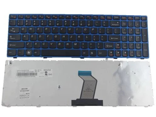 Lenovo 25-013195 Keyboard US IdeaPad B570 B575 G570 V570 Z570 Z575 25013195 NSK-B5BSW MP-10A33US-6867