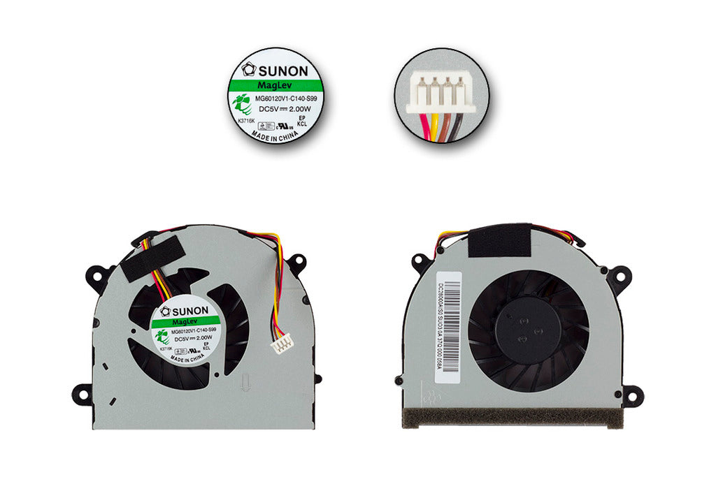 Lenovo 31050103 CPU Cooling Fan G770 G780 DC28000AIA0 DC28000AIS0 DC280009JA0