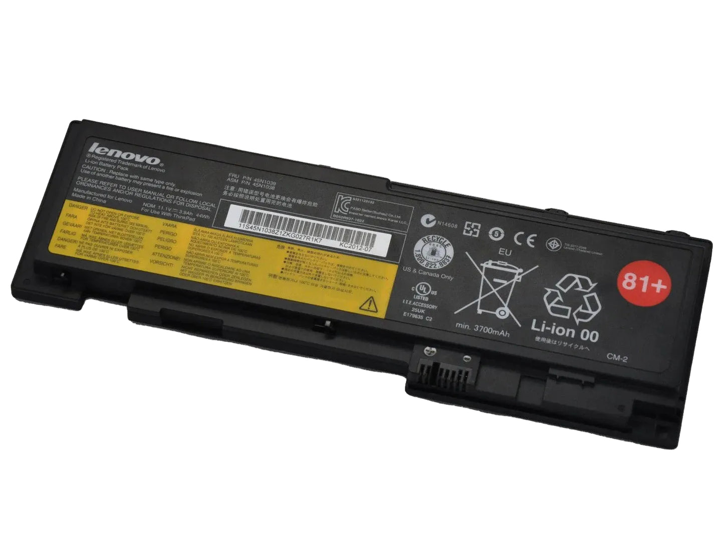New Genuine Laptop Battery Pack for Lenovo ThinkPad T420s T420si T430s T430si 42T4844 42T4846 42T4847 45N1036 45N1037 45N1038 45N1039 54Y4186 0A36287 0A36309 42T4845 Original 6-Cell 44Wh 11.1V