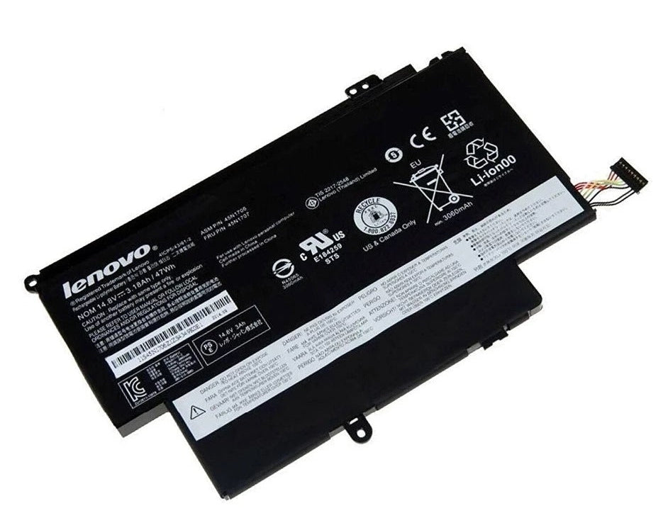 New Genuine Laptop Battery Pack for Lenovo ThinkPad 12.5 Yoga S1 12 20CD 20DK 20DL 45N1705 45N1704 45N1706 45N1707 Original 8-Cell 47Wh 14.8V