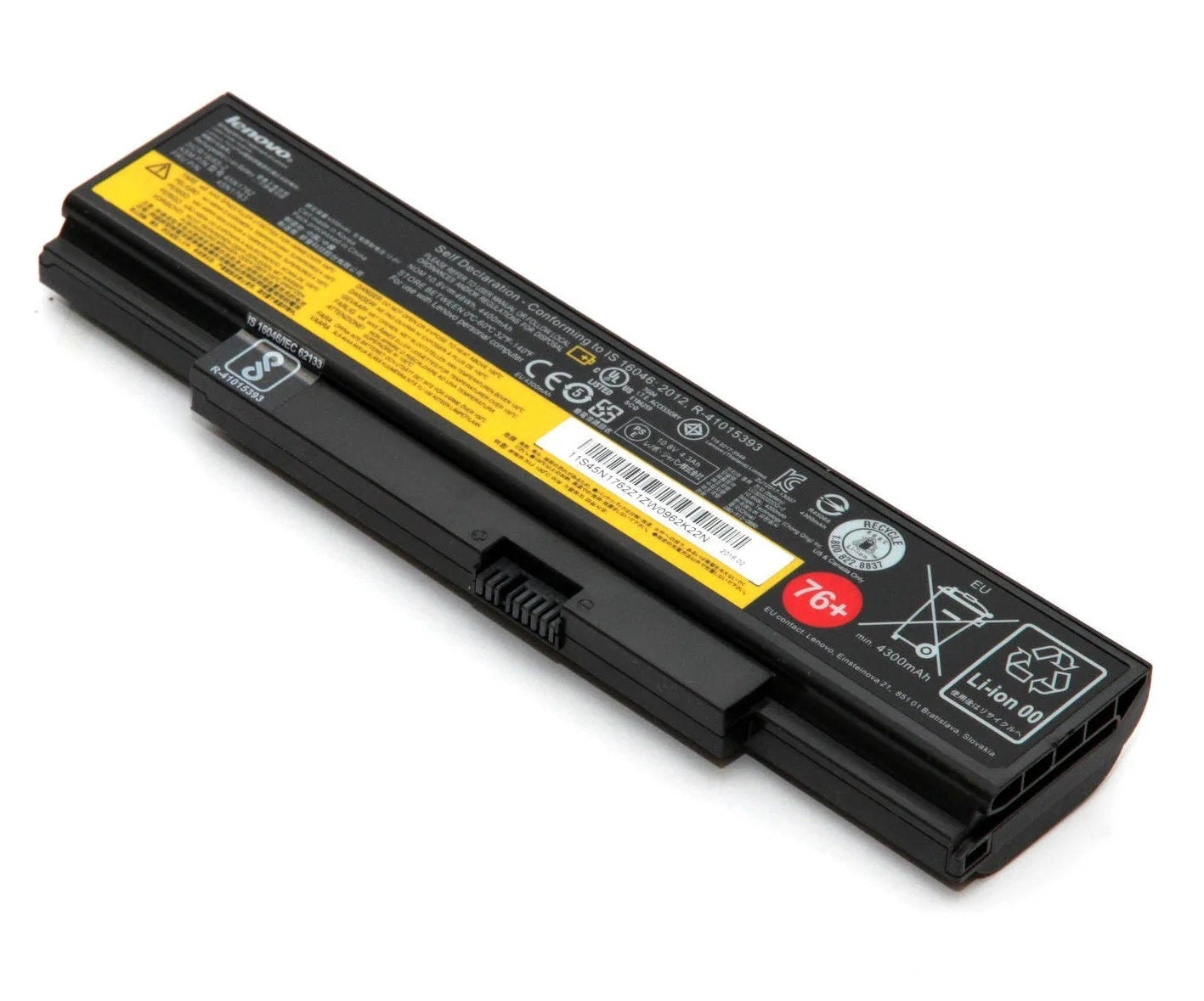 New Genuine Laptop Battery Pack for Lenovo ThinkPad E550 E550c E555 E560 E565 45N1763 45N1758 45N1759 45N1760 45N1761 45N1762 4X50G59217 Original 6C 48Wh 10.8V