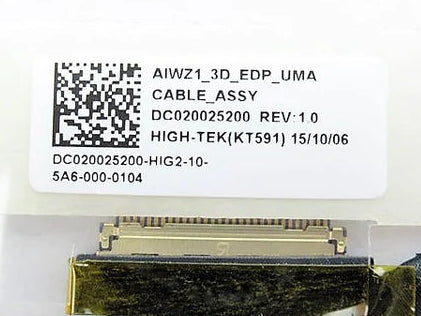 New Laptop LCD LED EDP LVDS Non-Touch Screen Display Video Cable for Lenovo IdeaPad 500 15 500-15ISK 80NT Xiaoxin V4000 Z51-70 DC020025200 5C10J23795 AIWZ1 3D
