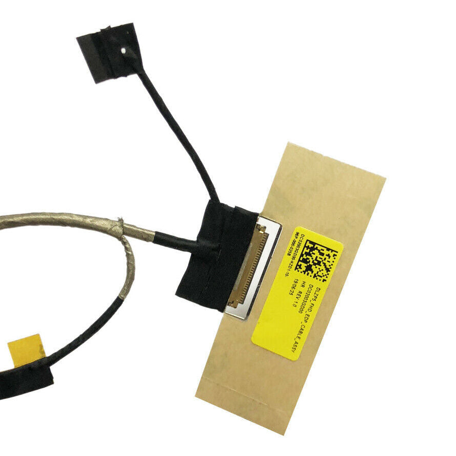 New Replacement Laptop LCD LED EDP Display Video Screen Flex Cable for Lenovo Yoga 730-15IKB 81CU 81JS DC02003GD00 5C10Q96516 FHD DLZP5